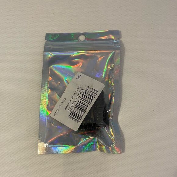 BMW Motorsports Valve Stem Caps in Black Set of 4 NWT - Picture 4 of 4
